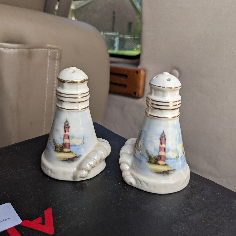 antique salt & pepper shakers